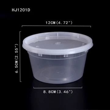 HJ1201D Round Soup Container