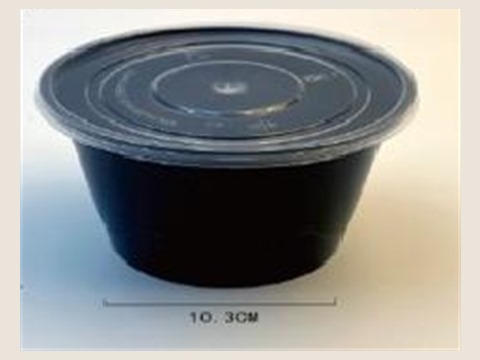 Translucent American soup cup, 790 ml